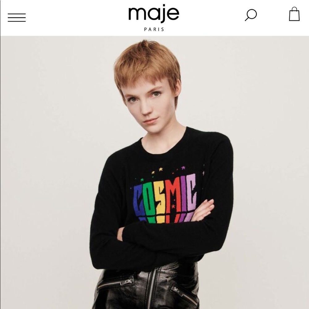 Maje 100% cashmere sweater